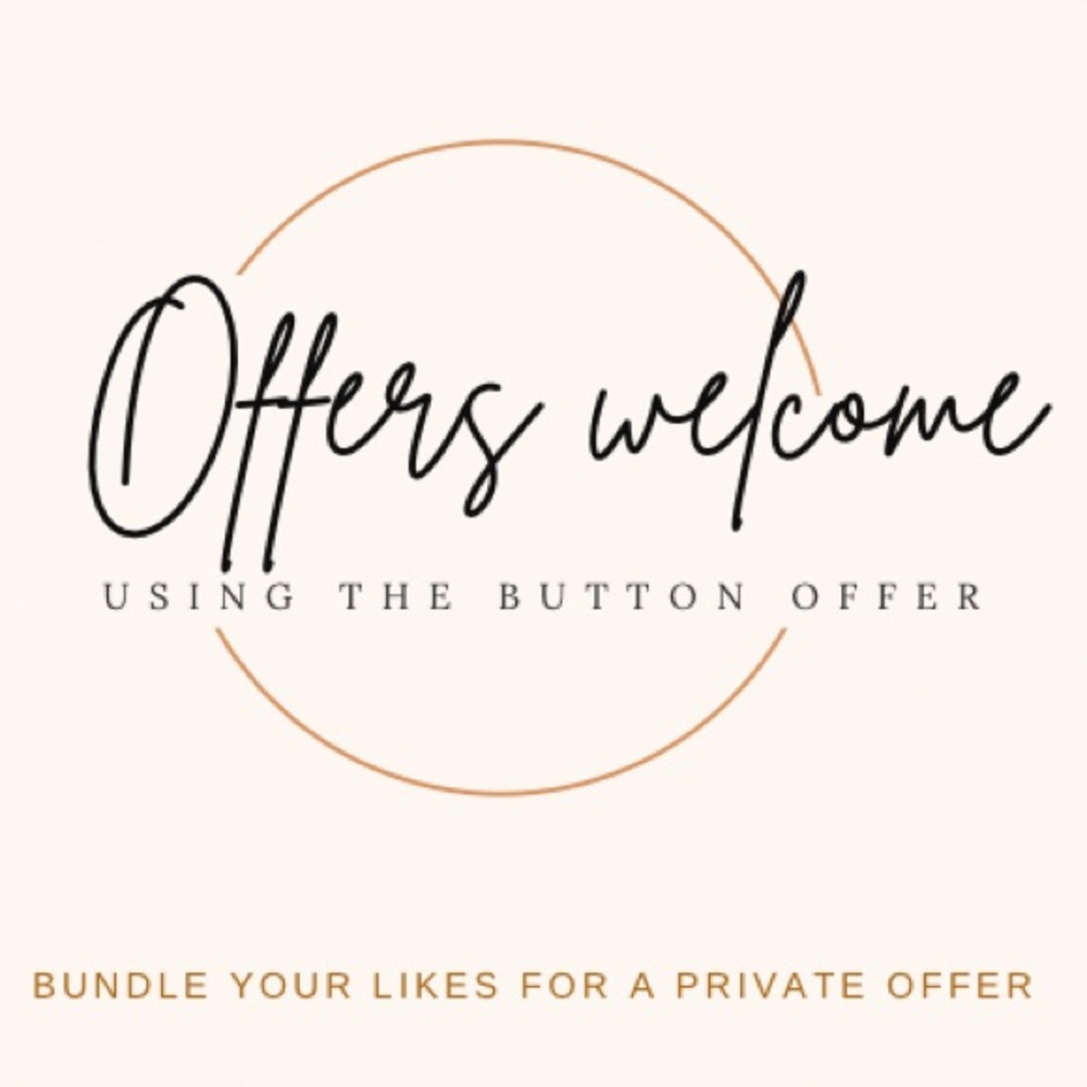 💕Offers welcome!💕
